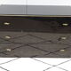 Commode noir laqué, laiton doré