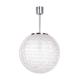 Large Glass Globe Hanging Lamp by Doria Leuchten, 1970s