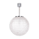 Large Glass Globe Hanging Lamp by Doria Leuchten, 1970s