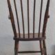Fauteuil anglais bois