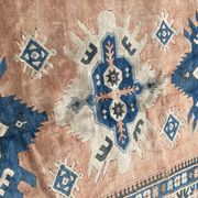 Vintage Turkish carpet Kars Anatolia handmade 224x324 cm