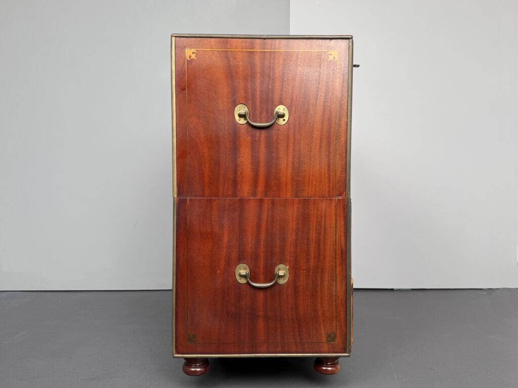 Ship’s chest with writing desk, England, 1940