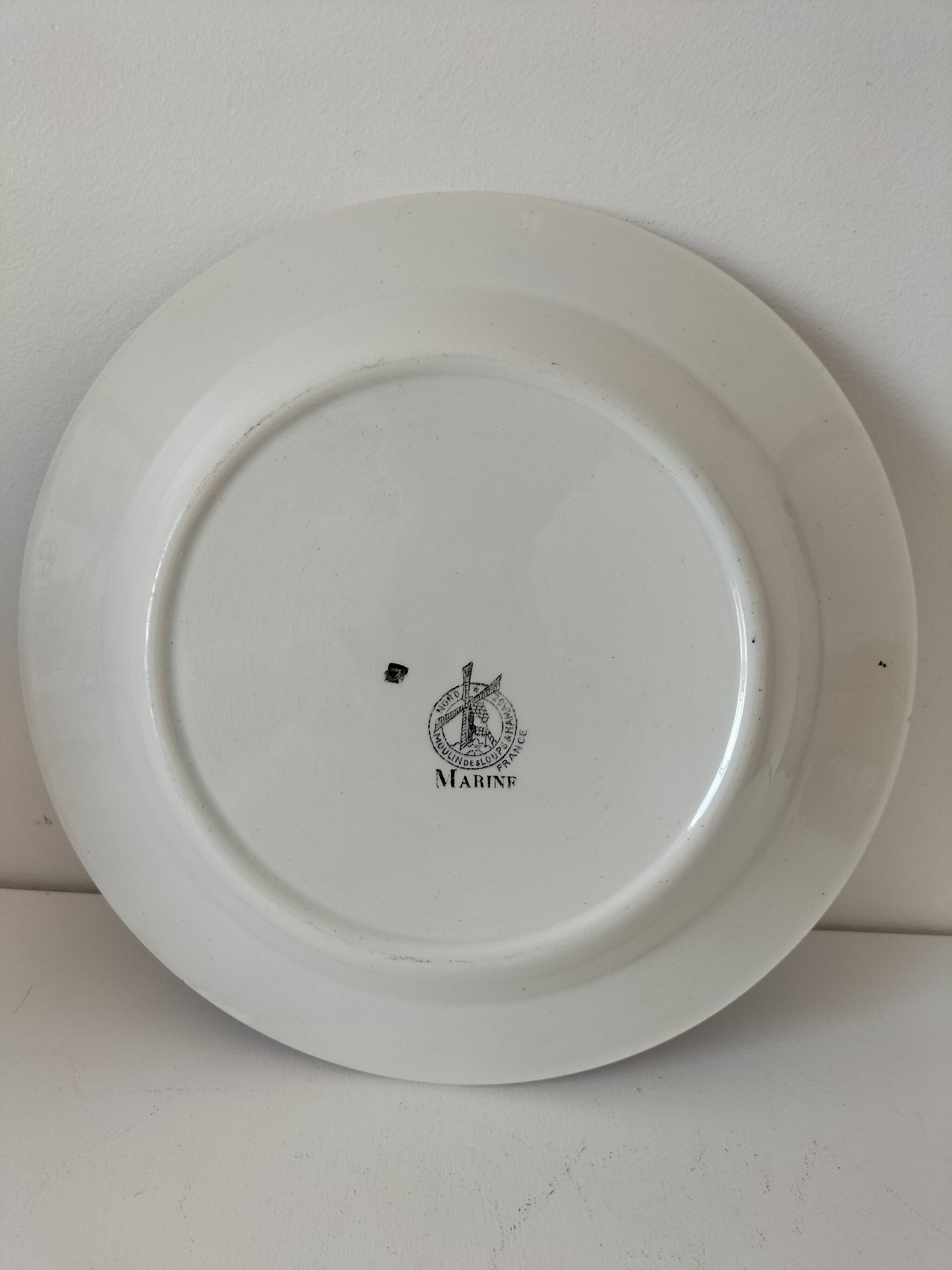 Hamage Moulin des Loups Marine model dish