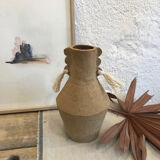 Red pompom totem vase - Cassandre Bouilly