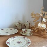 Service à dessert en porcelaine fine de Limoges