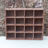 Ancien casier en bois