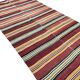 Neutral Oushak Floor Kilim Rug