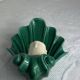 Ceramic shell wall light
