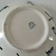 Lion Soup Tureen – Blue-grey Hollyhocks 1890-1920
