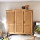 Antique wardrobe with 3 doors