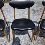 6 Scandinavian chairs from the 60s