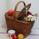 Panier de pique-nique en osier