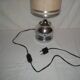 Lampe en aluminium des années 70