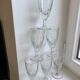 Set of 6 wine glasses / absinthe xxth