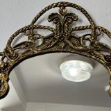 Gilded bronze mirror