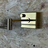 60s 70s wall lamp articulated lamp brass Relco Made in Italy Design