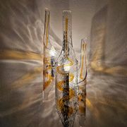 Mazzega floor lamp by Toni Zuccheri in Murano glass 1970s
