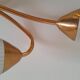 Gold sconce