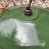 3 enamelled sheet metal suspensions