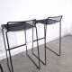 Set 4 x Zwarte HAY barkruk, Hee Welling