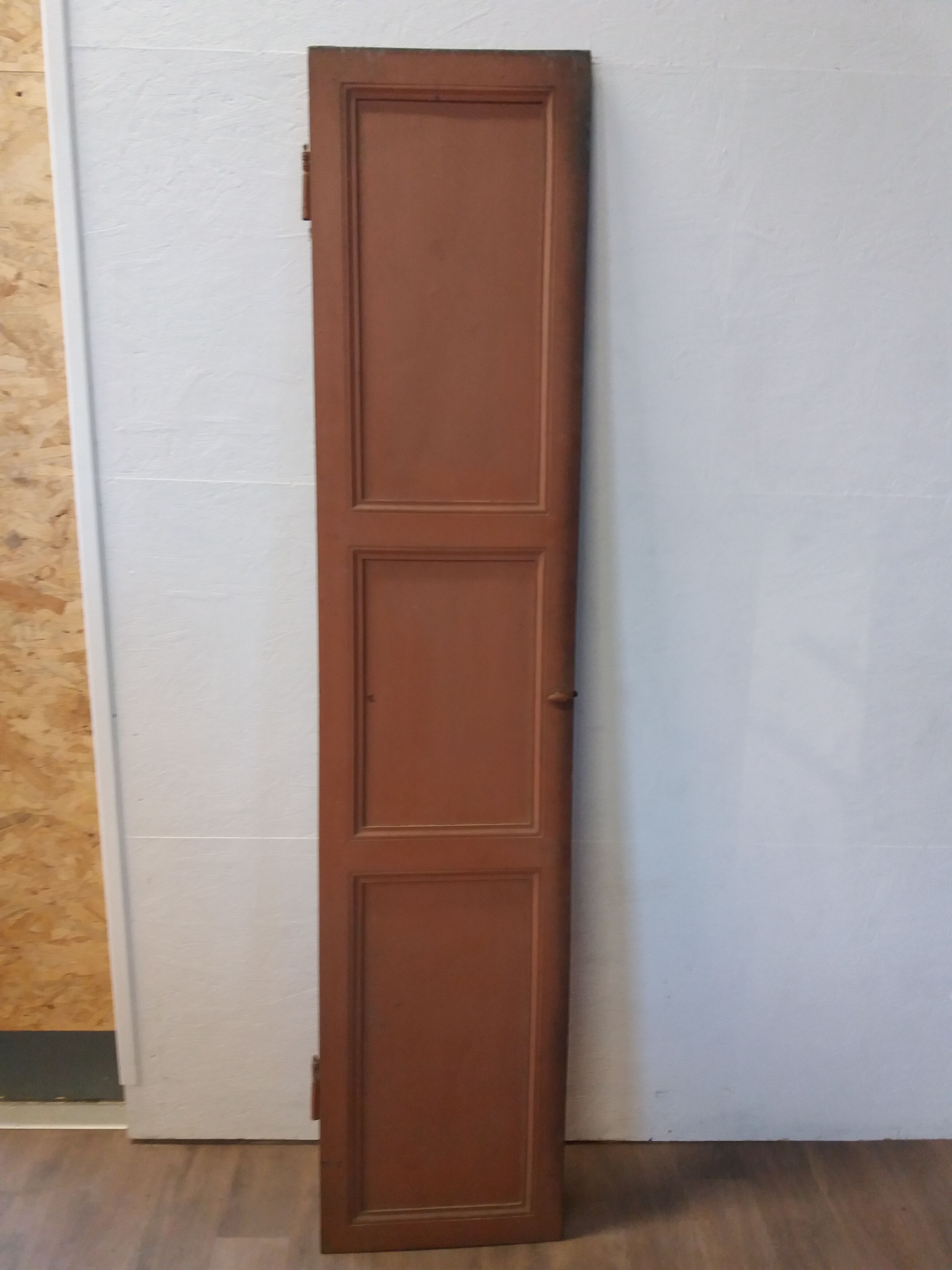 Walnut closet door