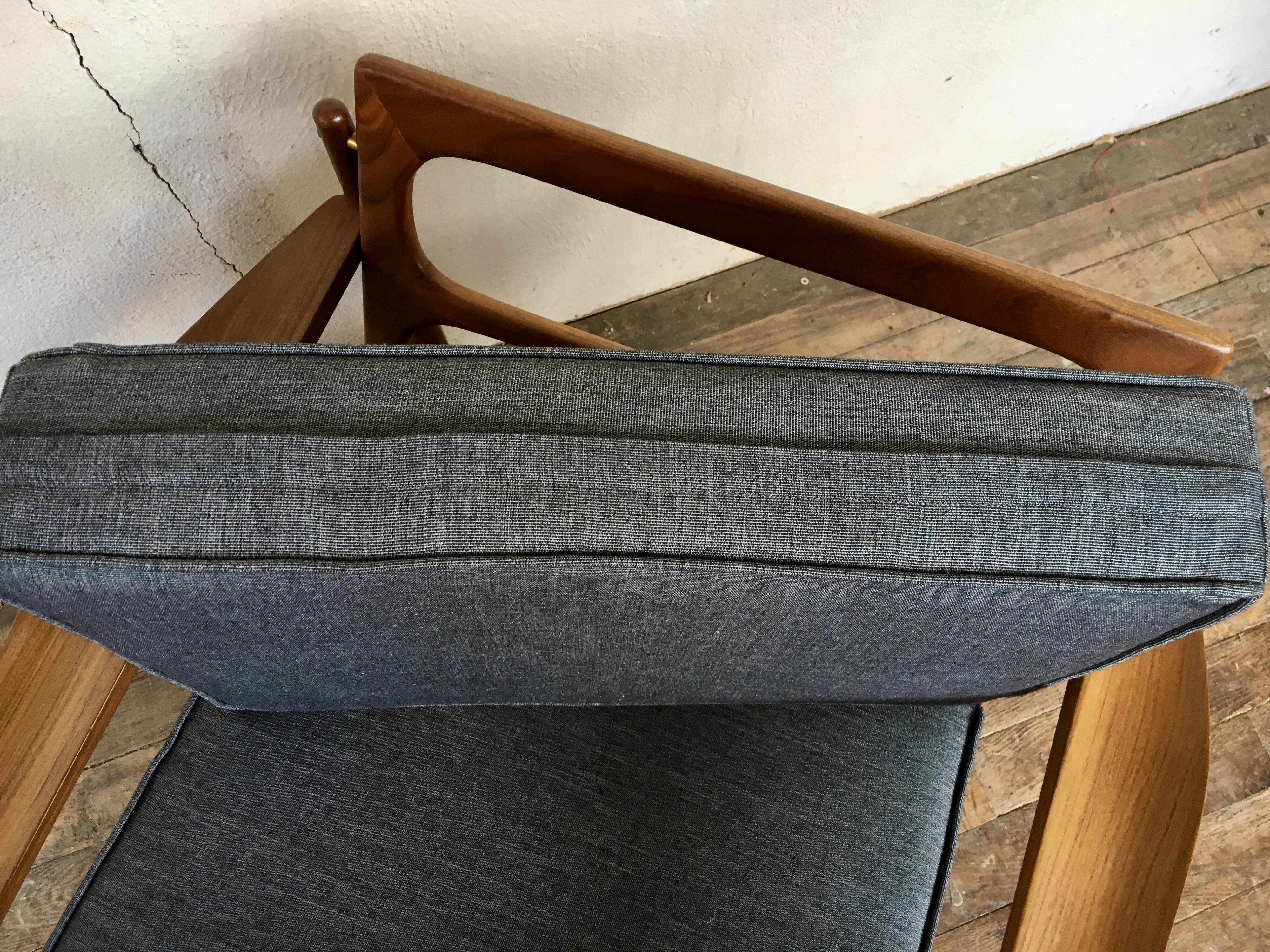 Pair of Chair vintage Scandinavian teak