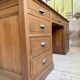 1950s oak office counter