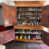 Authentic buffet of the restored XVIII