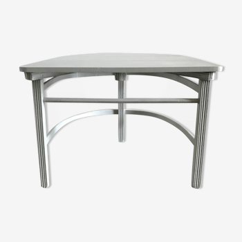 Table demi lune tripode