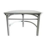 Tripod half moon table
