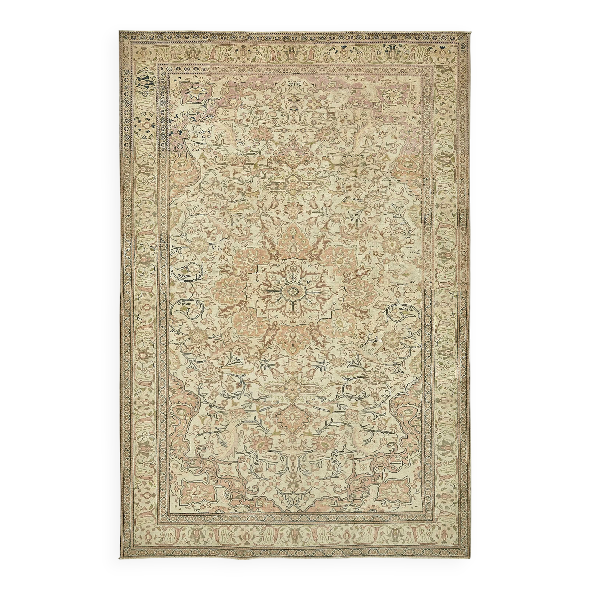 Turkish Vintage Anatolian Rug 194 cm x 288 cm