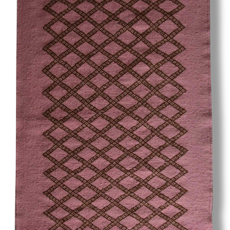 Carpet rose Berber kilim, 100 x 60