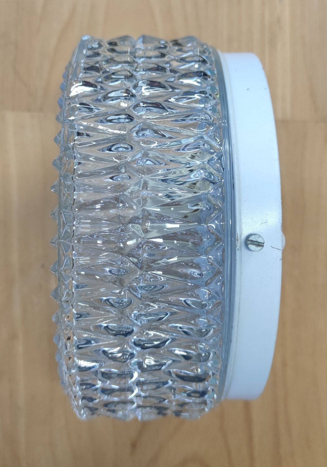 Glass ceiling lamp