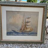 Tableau marine Marc Chataignier