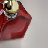 Set of Two SPACE AGE Ceramic Fat Lava Wall Lights by Hustadt Lights Germany