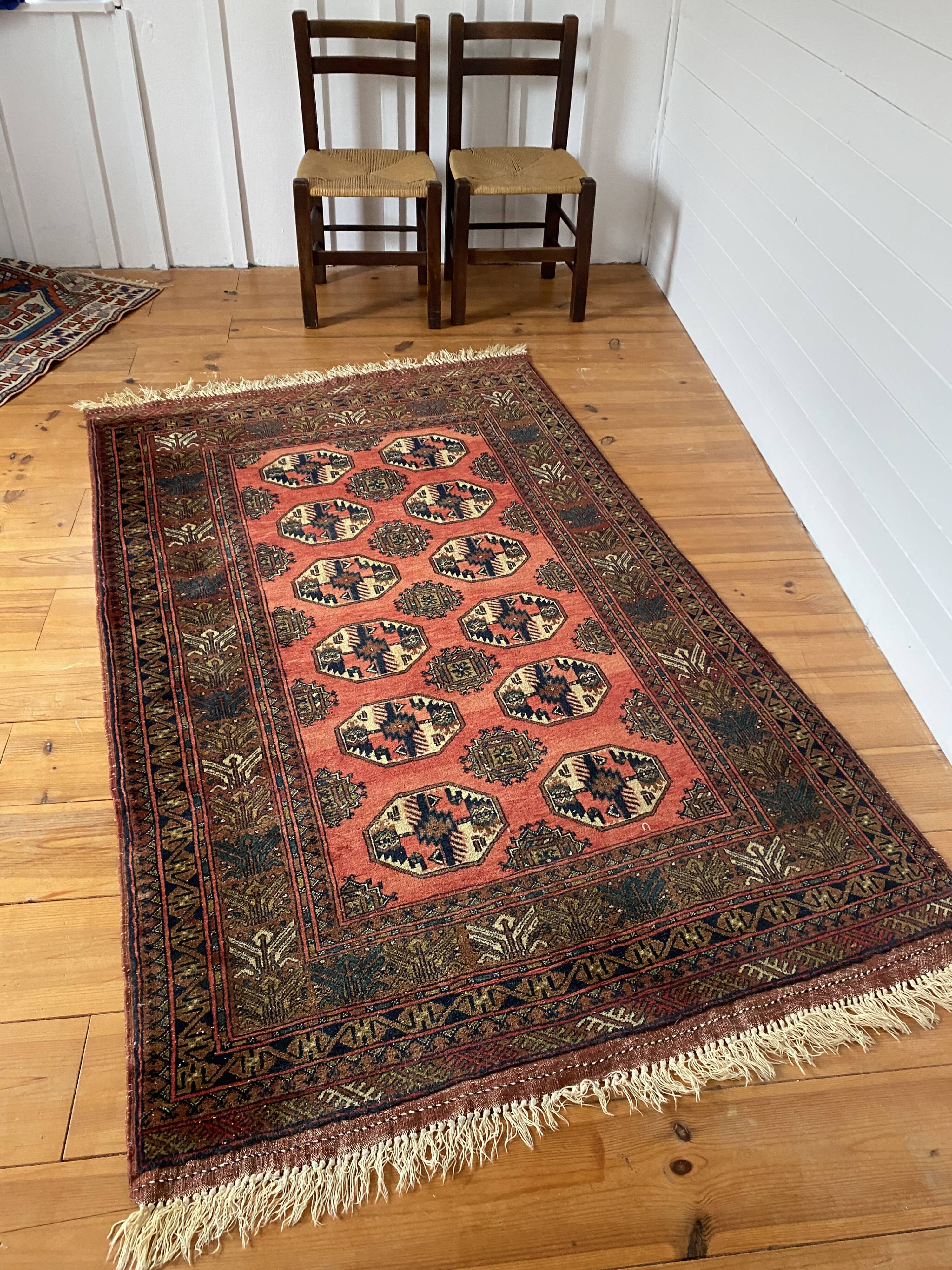 Hand-woven oriental wool carpets