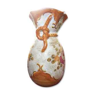 Vase décoré main