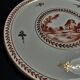 Plat porcelaine de Limoges Georges Boyer décoré main époque Art Deco