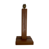 Leather lamp foot Le Tanneur, 1960