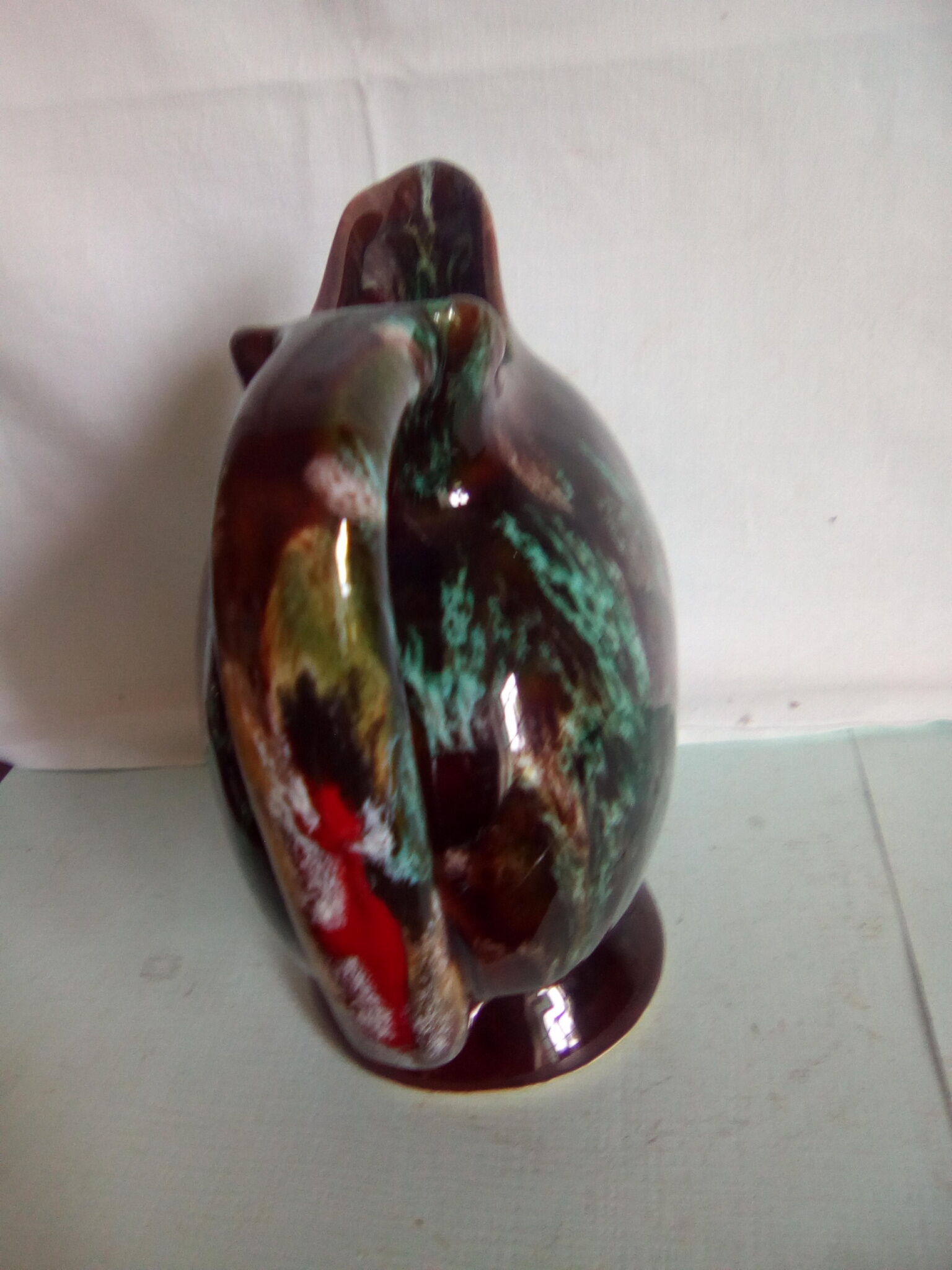 Ceramic pitcher of Vallauris 50s