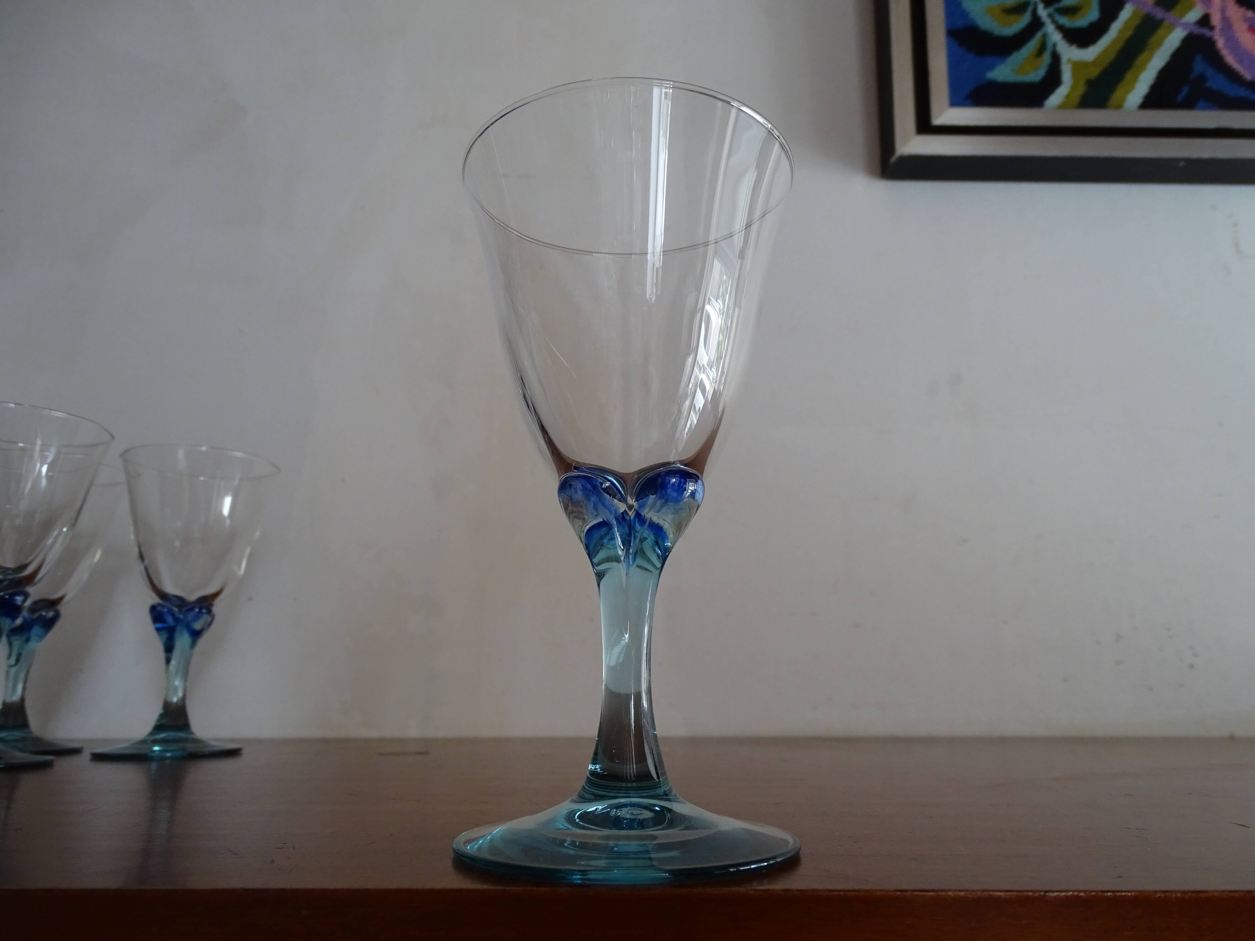 4 verres à vin Arc France vintage