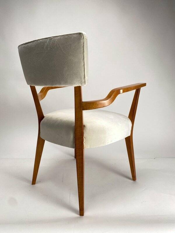 Mid-Century Organic Armchairs, Italy, 1950s, Set of 2