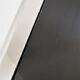 Stainless steel lamp foot and plexiglass black design 70s / 80s