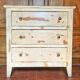 Patinated chest of drawers
