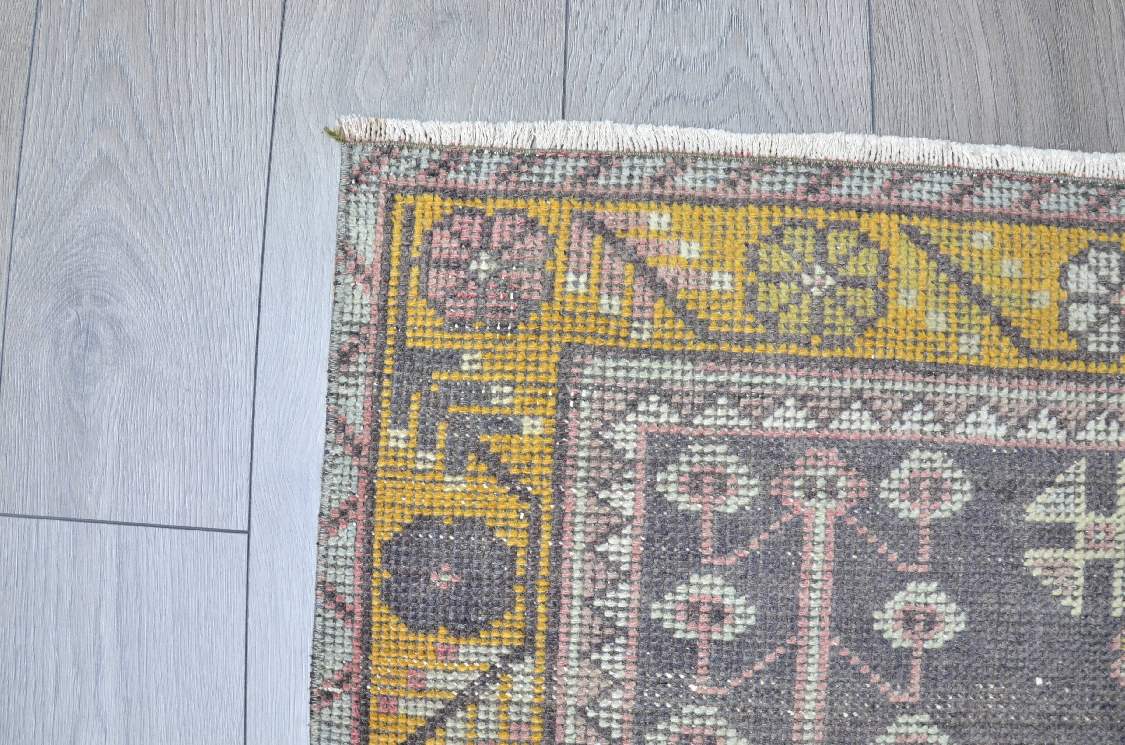 Colourful Oushak Vintage Floor Carpet sku 2508
