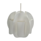 Danish plastic maxi circle pendant, 1960s