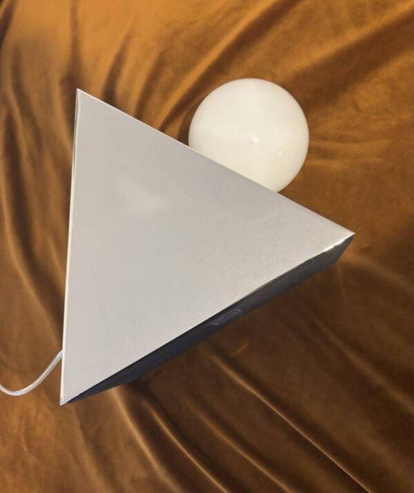 Lampe Axel Chay Chrome Monoprix neuve