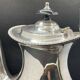 English silver metal jug from the 1930s