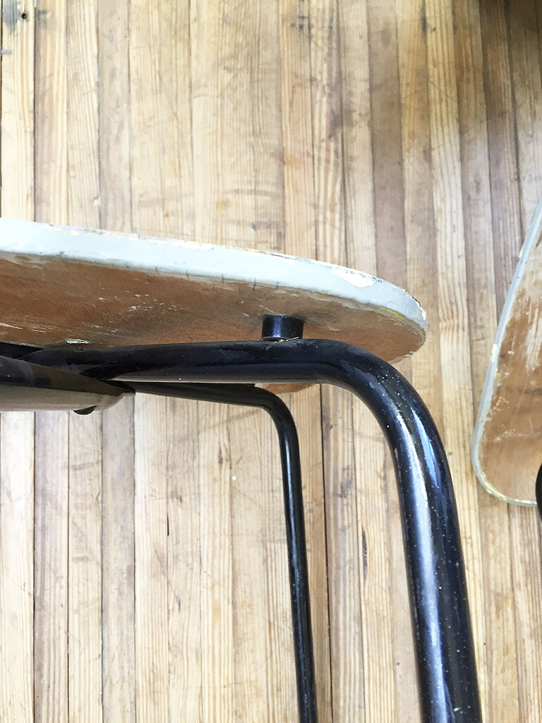 Pair of chairs by Willy Van Der Meeren