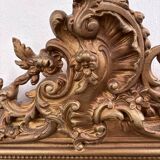 Miroir doré ancien